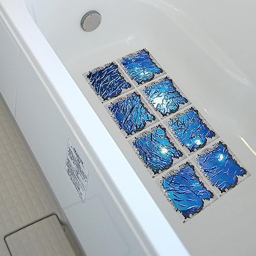 Non-Slip Bathtub Stickers for Adults 51x51 inch x 8 pcs