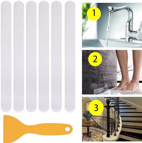 No Slip Bathtub Stickers Soft Durable for Bath Safety