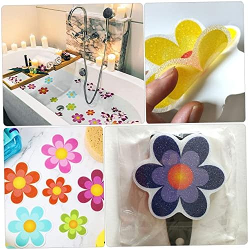 Wakauto 1Set Sunflower Non Skid Bathtub Stickers