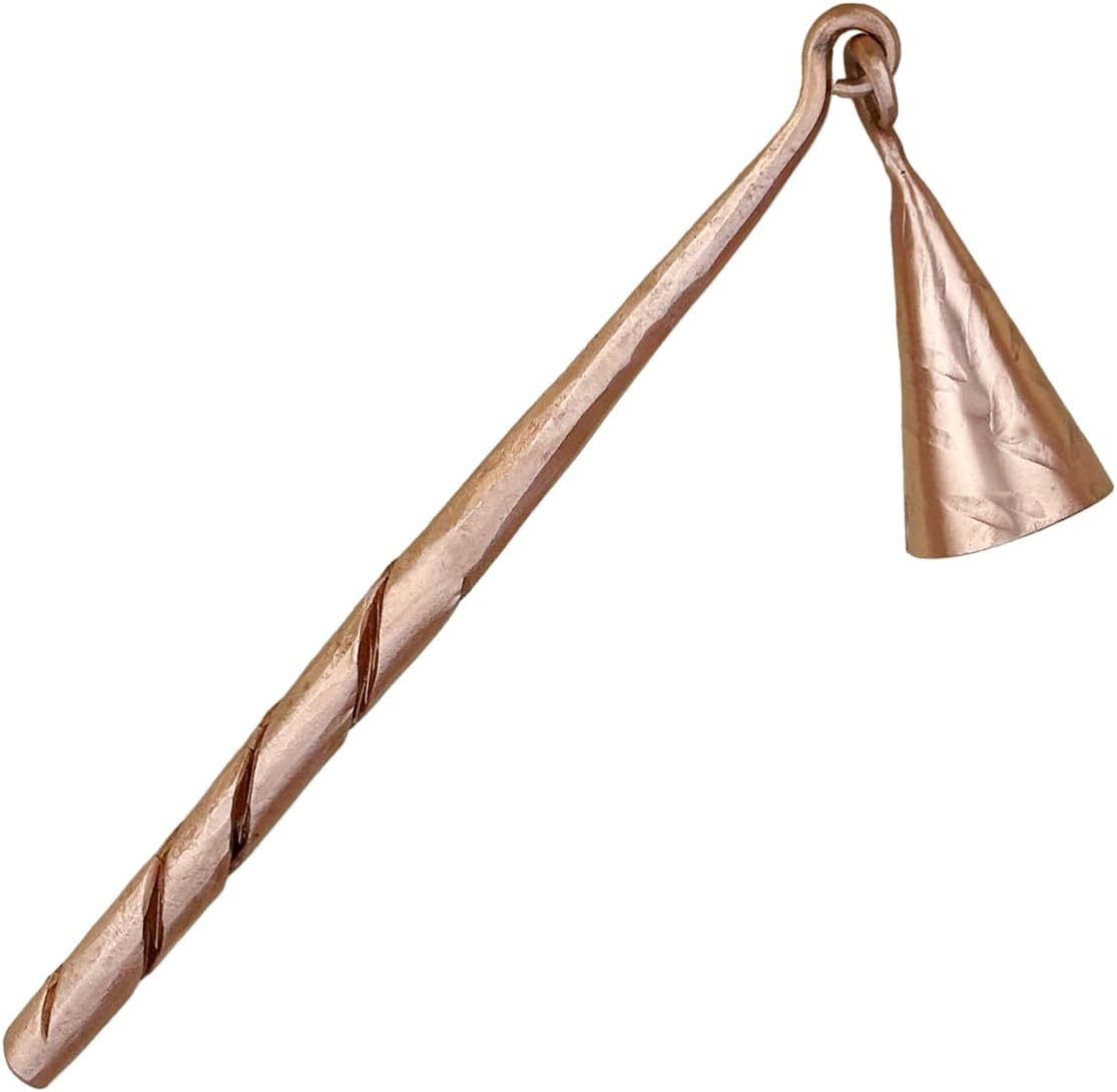 Living Ideas Rose Gold Metal Candle Suffer Exquisite Craftsmanship