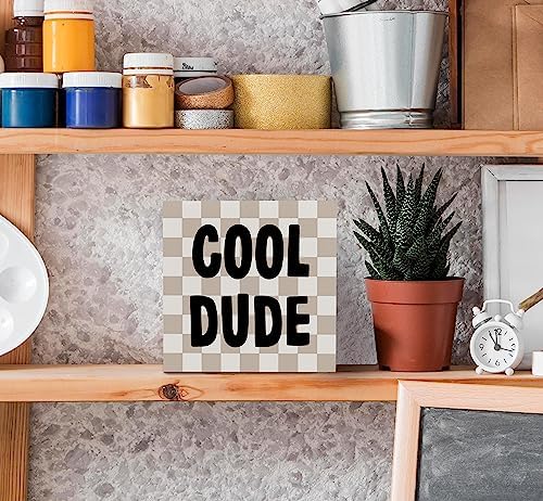 Think Boho with This preppy Wood Sign