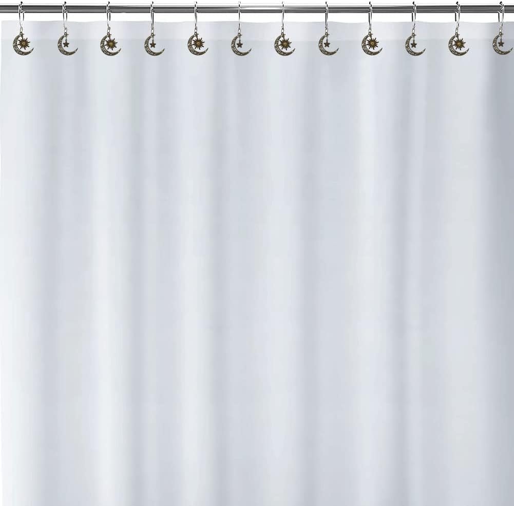 Sun Moon Star Decorative Shower Curtain Hook Set