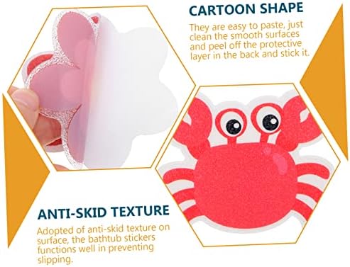 Ciieeo Peva Material Non-Slip Bathtub Shower Floor Stickers