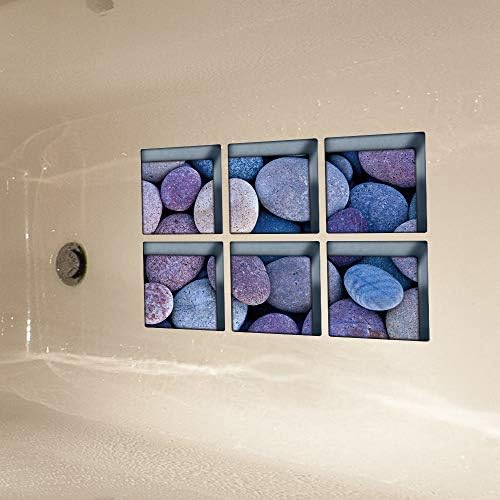 AILEGOU Non-Slip Bathtub Animal Stickers Safety Durable for Kids