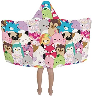 Franco Squishmallows Hooded BathWrap for Kids