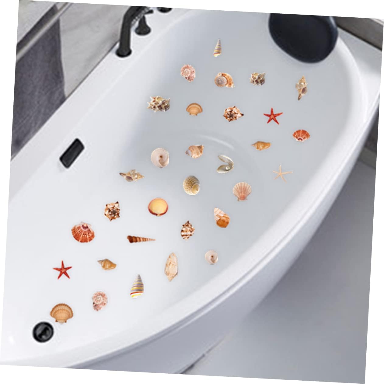 Zerodeko Detachable Shell Pattern for Bathroom Safety