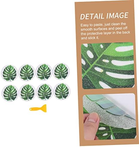 Cabilock Leaf Bathtub Stickers - Safe Fun for Kids Adults