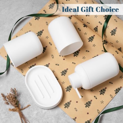 4-Piece Bath Accessories Organizer Set