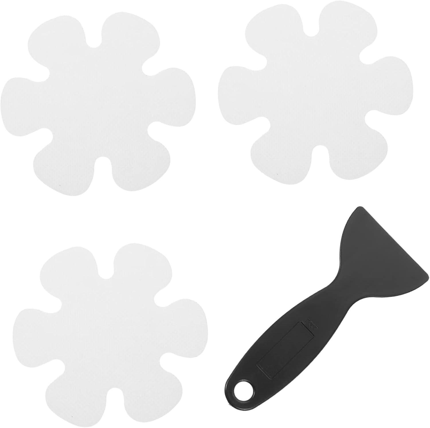 PRETYZOOM Tub Slip Grip Stickers Flower Shape Non-Slip Bathtub Floor Stickers