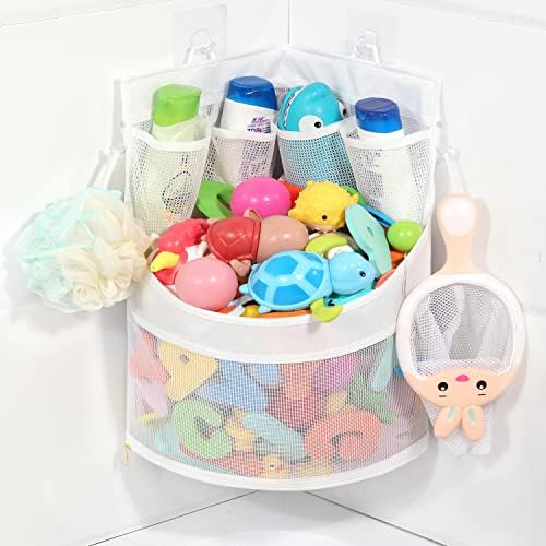 Baby Bathtub Toy Storage Organizer with Mesh