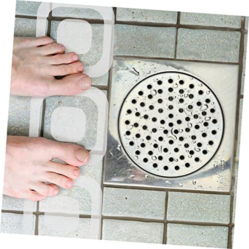 24Pcs Square Non Slip Bathtub Stickers for Safety Adhesive
