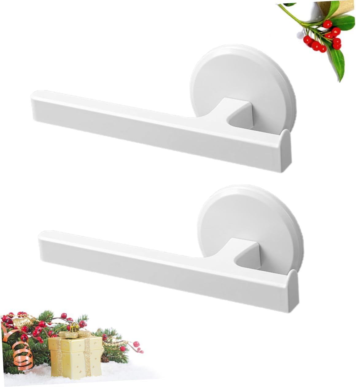 Space-Saving Towel Rack - Wall-Mounted with Draining Holes
