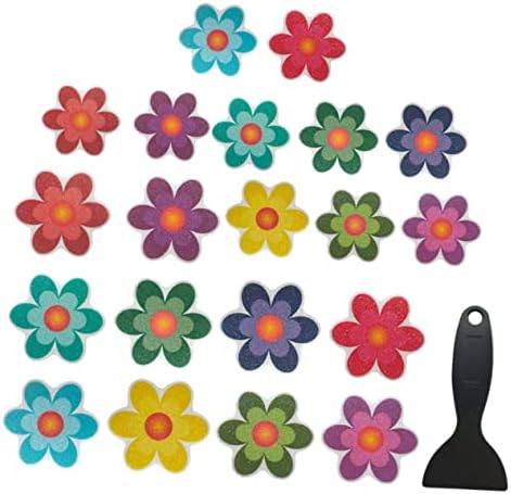 Wakauto 1Set Sunflower Non Skid Bathtub Stickers