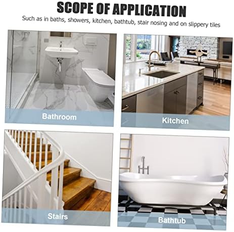 24 Peva Non-Slip Bathtub Stickers