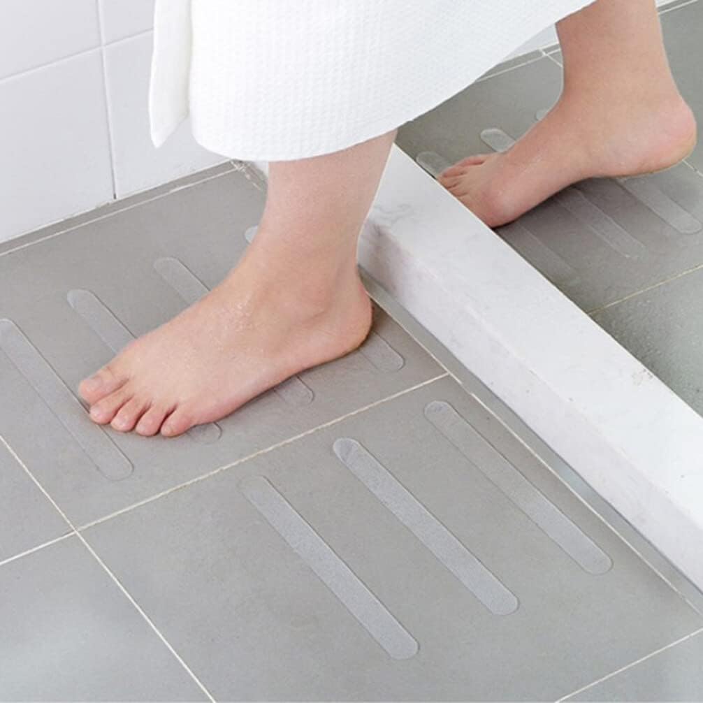 Alipis 20pcs Flower Shape Bath Stickers for Safety