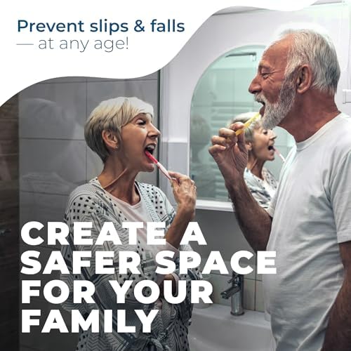 Homergy anti-slip shower stickers 24 pack slip proof bathtub shower stairs safety