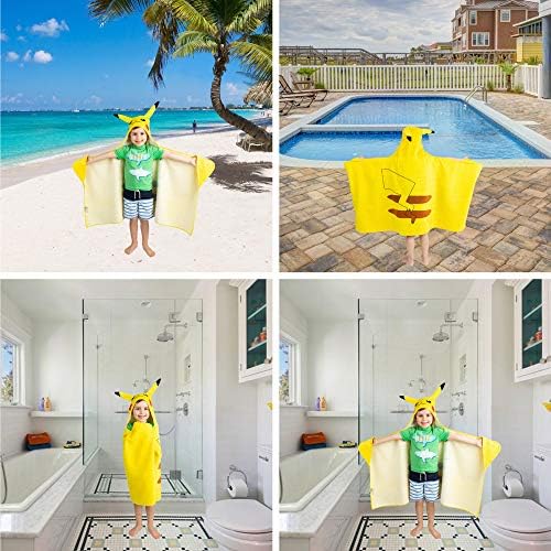 Pokmon Pikachu Bath Towel Kids 24x50