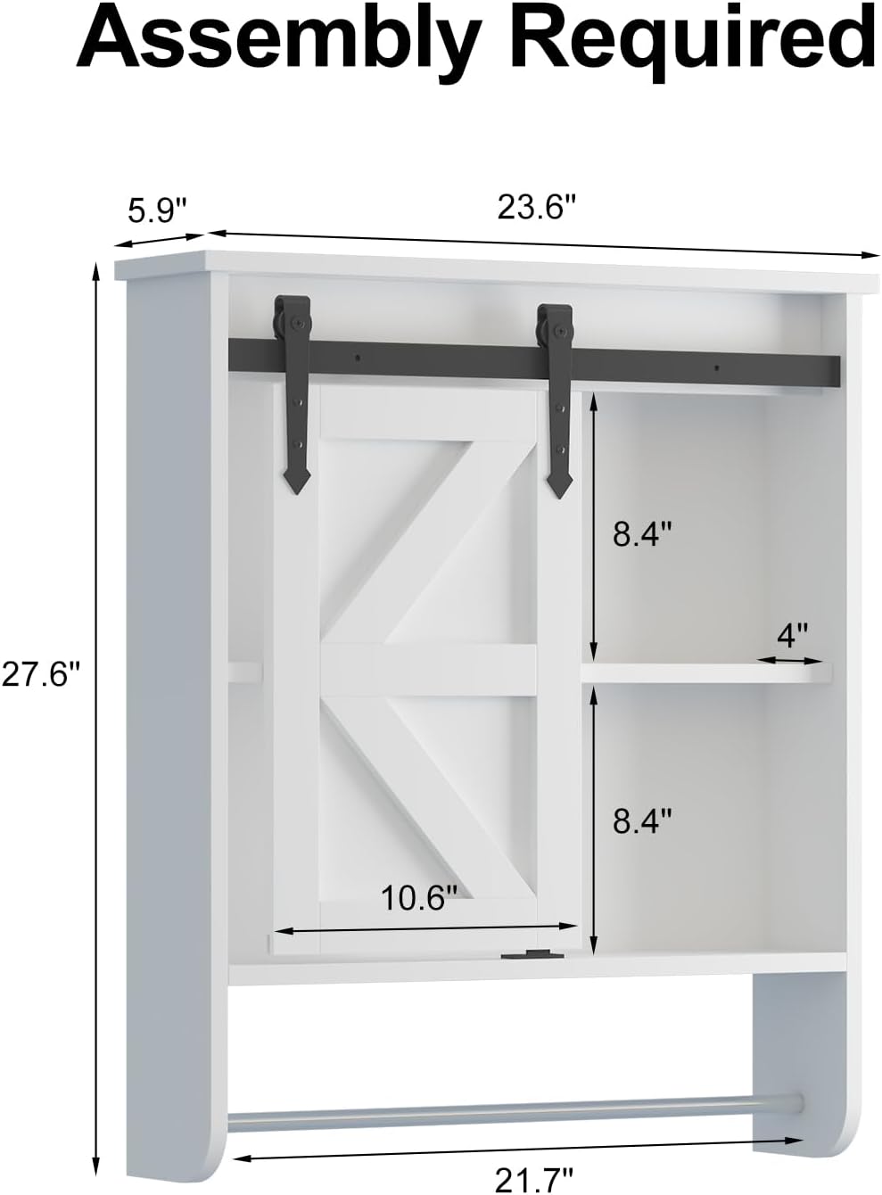 Mepplzian Farmhouse Medicine Cabinet