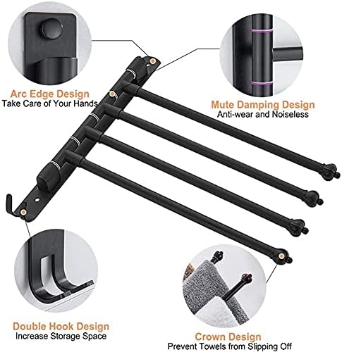 Luxury Rotating Towel Rail for Bathroom