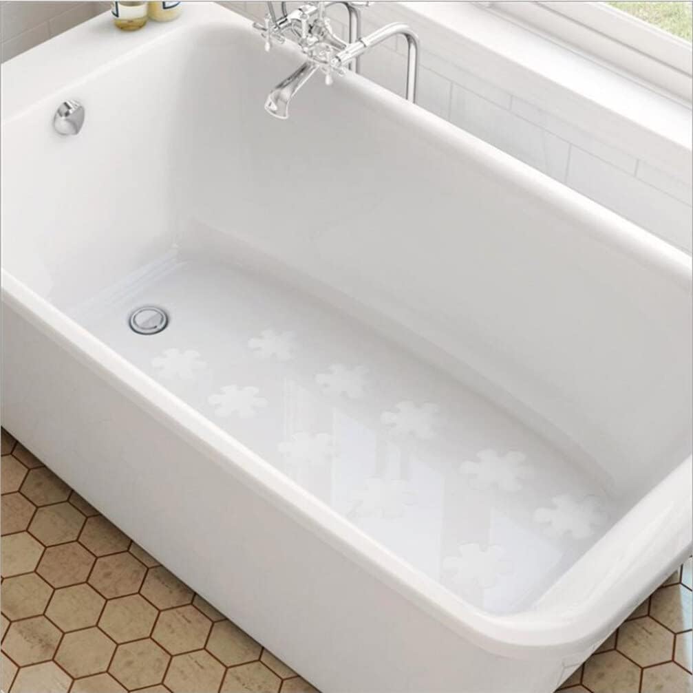 Alipis 20pcs Flower Shape Bath Stickers for Safety