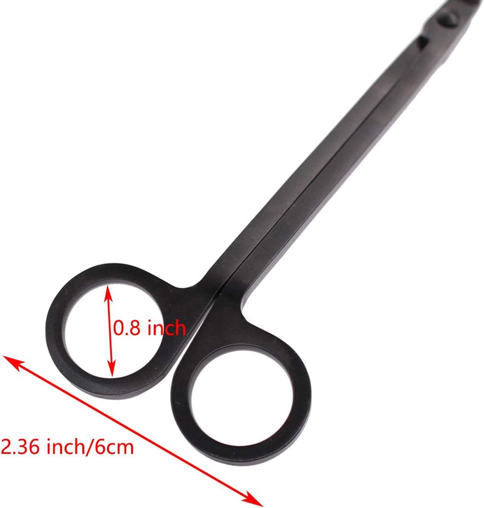 3-Piece Stainless Steel Candle Wick Trimmer Set by ApplianPar