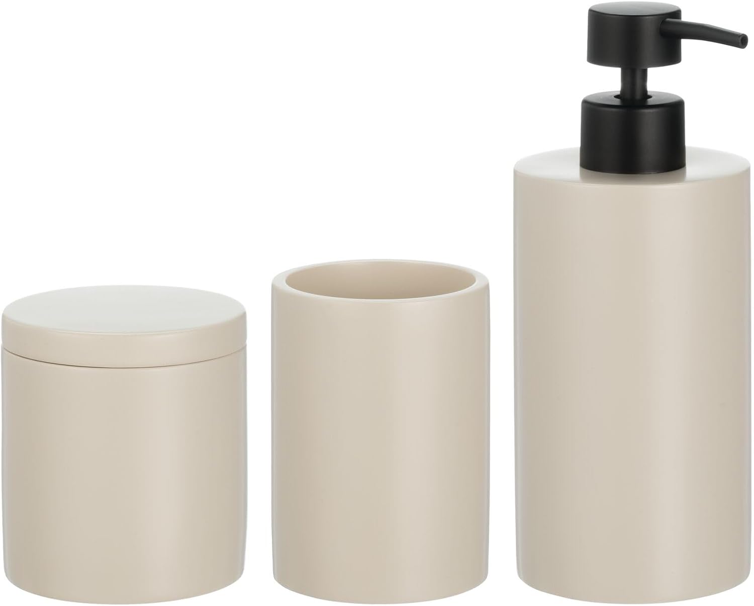 3-Piece Bathroom Vanity Accessory Set for Modern Aesthetics and Functionality