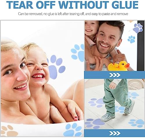 10-Piece Non-Slip Bathtub Sticker Set for Dogs