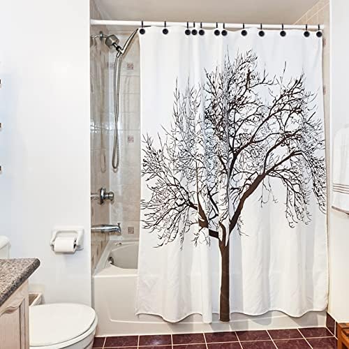 DIBALIYI Rust Proof Metal Shower Curtain Hooks Set of 12