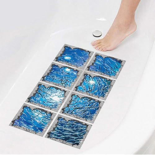 Non-Slip Bathtub Stickers for Adults 51x51 inch x 8 pcs