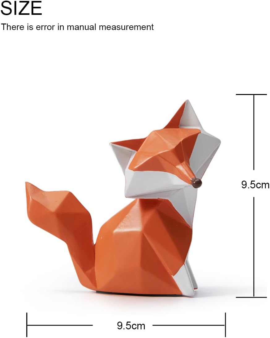 HAUCOZE Fox Figurine Decor