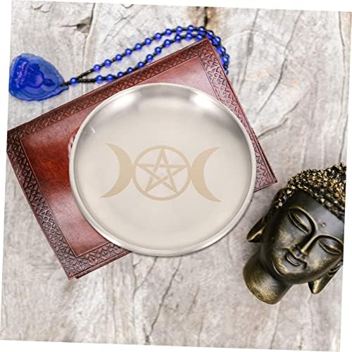 Pentagram Altar Candle Plate