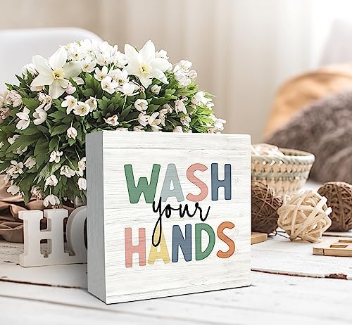 Wash Your Hands Sign for Kids
