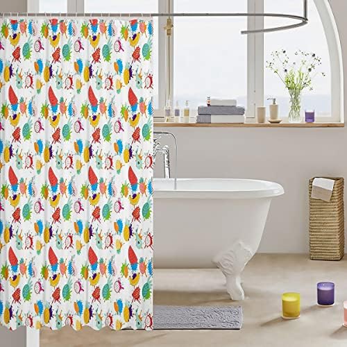 Erosebirdal Tie Dye Bath Curtain