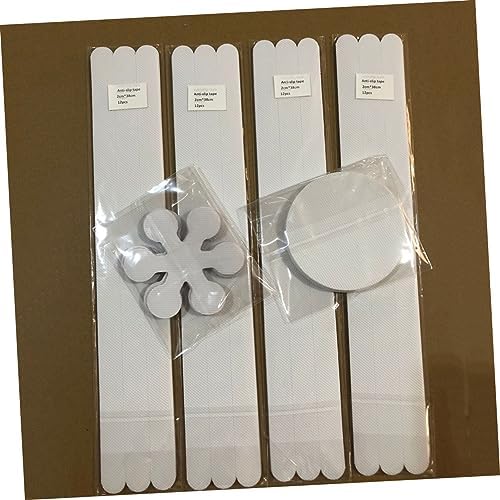 8-Piece Anti-Slip Bathtub Sticker Set for Bathroom Safety