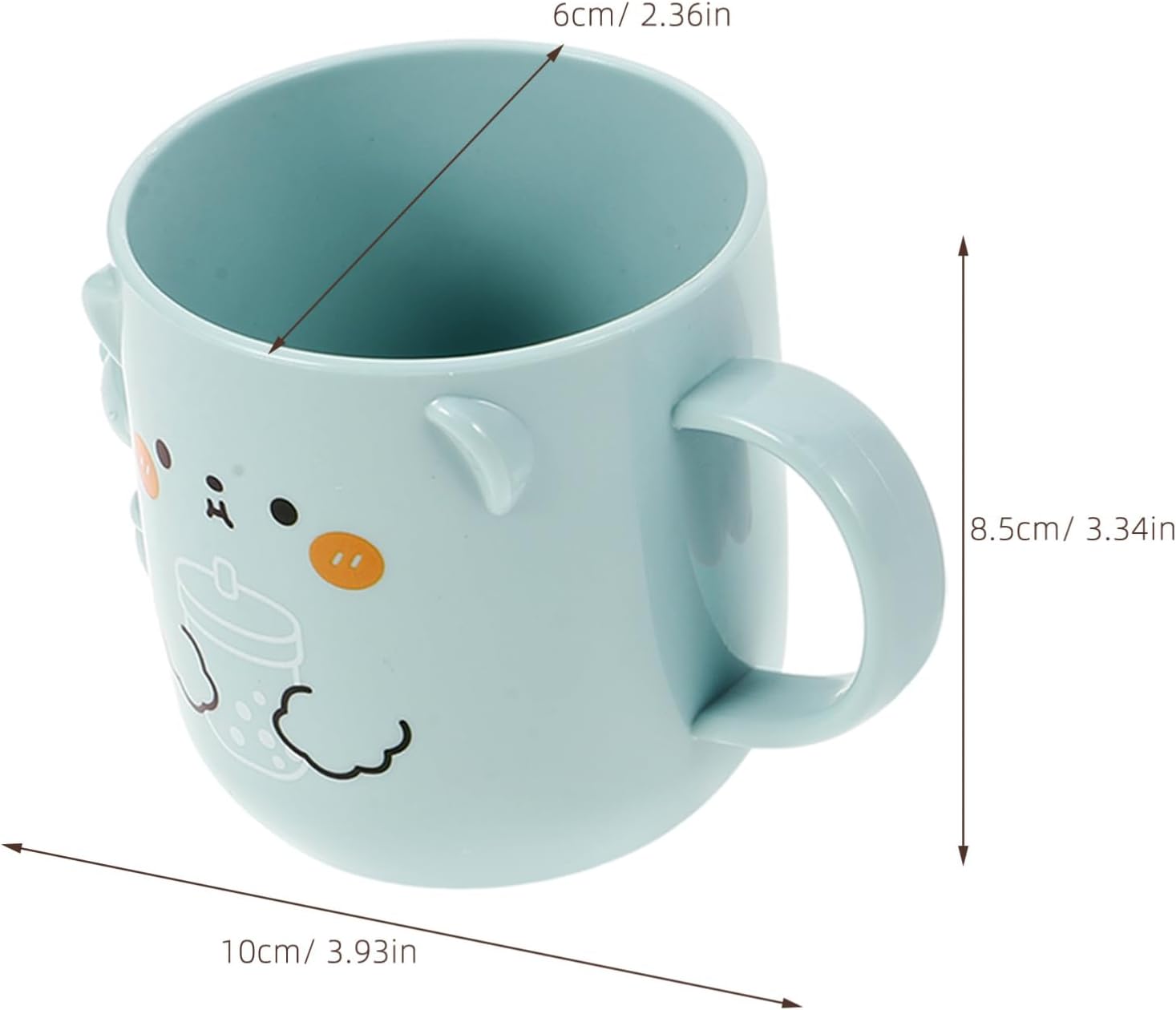 Two-Piece Kids Bathroom Cups