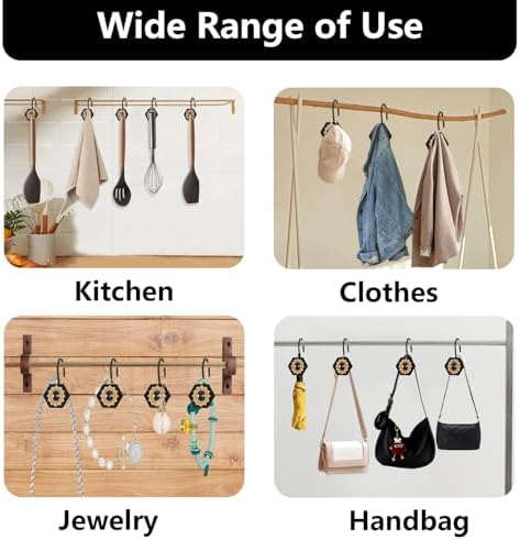 Luxury Diamond Design Decorative Shower Curtain Hooks