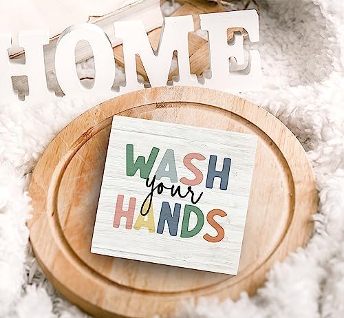 Wash Your Hands Sign for Kids