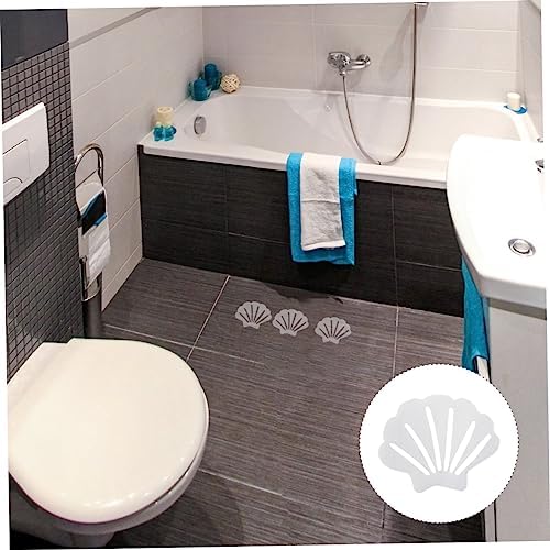 12-Piece Sea Shell Bathroom Safety Sticker Set