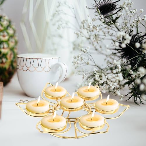 Luxshiny Elegant Lotus Candle Holder for Home Decor