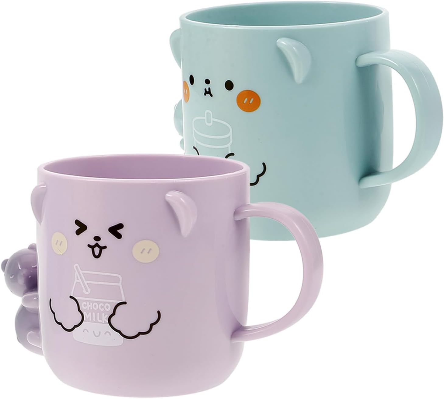 Two-Piece Kids Bathroom Cups