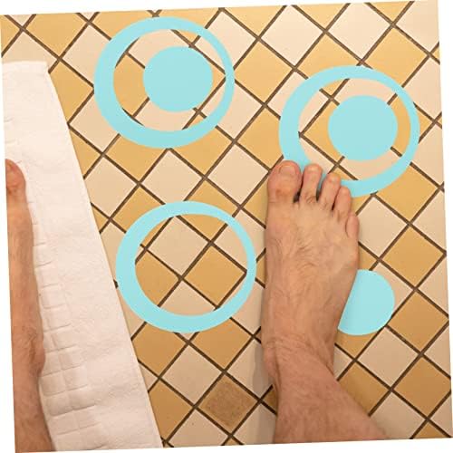Toilet Stickers 40pcs Anti-Slip Decals for Bathroom Floor Tub