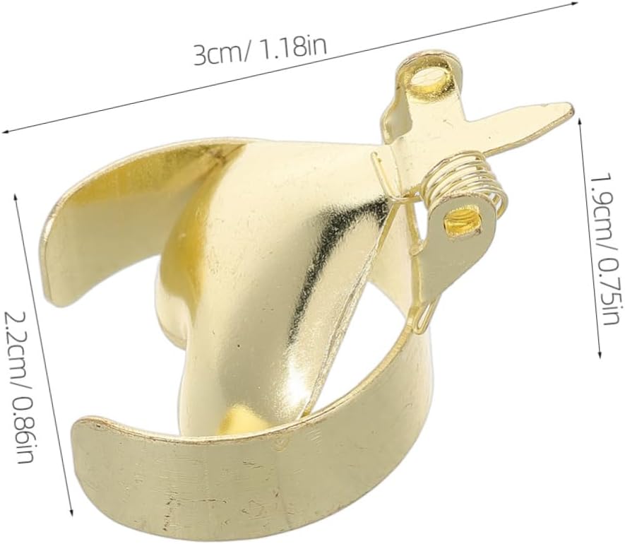 2-Piece Heart Shaped Metal Candle Sniffer Decorative Wick Extinguisher
