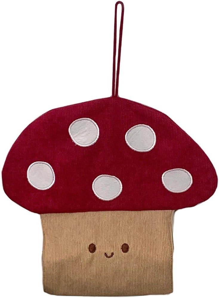 Cute Mushroom Toilet Paper Holder Perfect for Home or Office Use