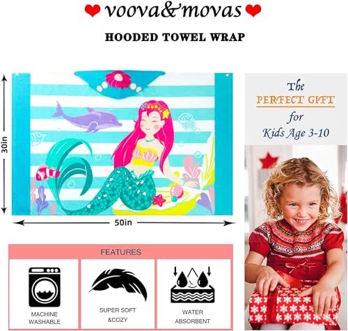 V O O V A M O V A S Toddler Bath Towels