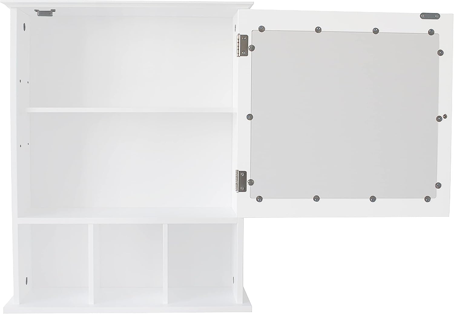AOCOROE Medicine Cabinet with Mirror and 3 Storage Compartments