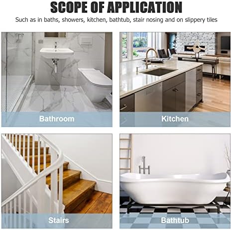 Zerodeko 24pc Bath Floor Stickers