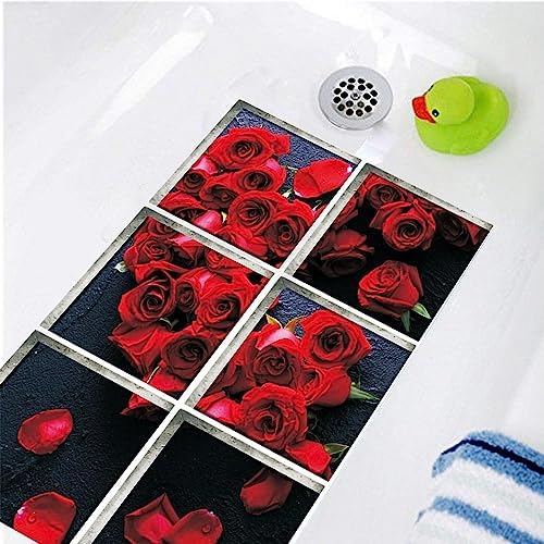 Targawerelax Non-Slip Bathtub Stickers 6pc Set