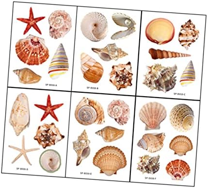 Marine Shell Pattern Anti-Slip Bathtub Stickers for Boys and Girls Rooms
