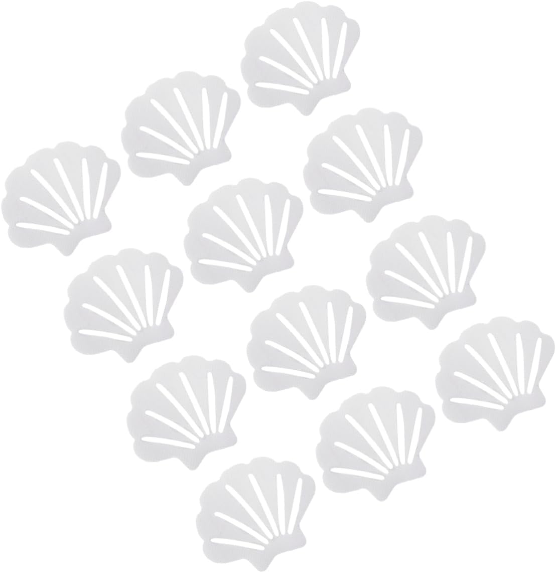 12-Piece Sea Shell Bathroom Safety Sticker Set