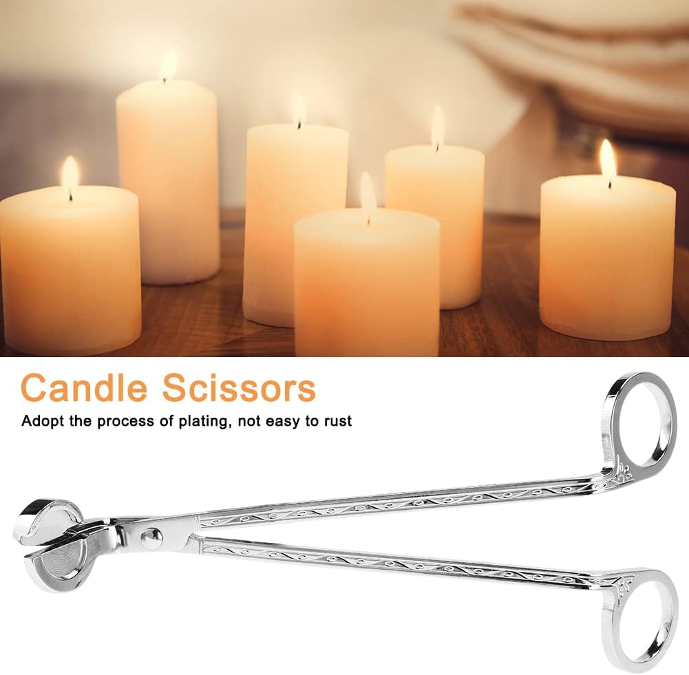 Candle Heart Clip for Silver Candle Wick Trimmer